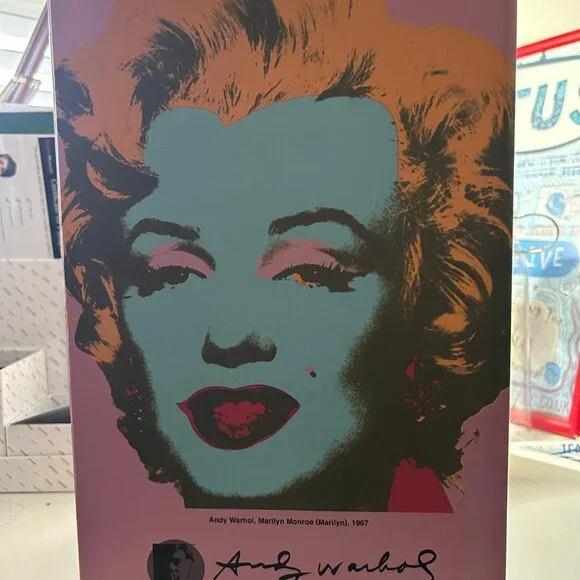 BE@RBRICK Andy Warhol’s Marilyn Monroe #2 400％ + 100%